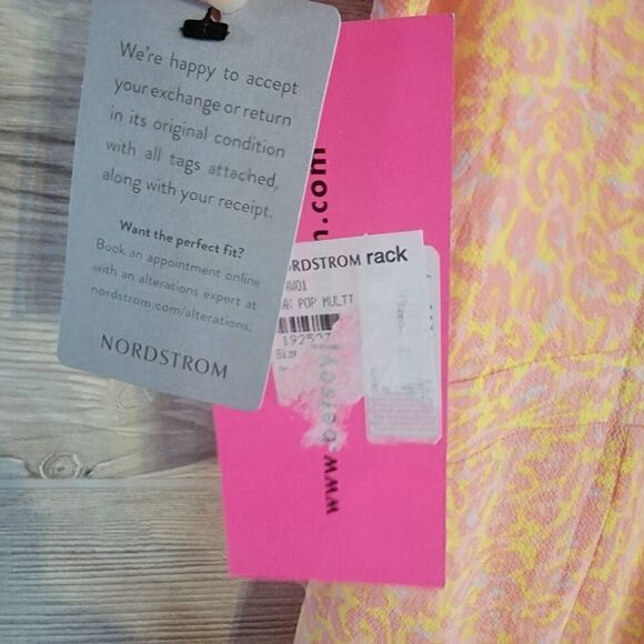 Betsey Johnson Cheetah Print Faux Wrap Dress Call Of The Wild SZ 2 NWT - Picture 5 of 7